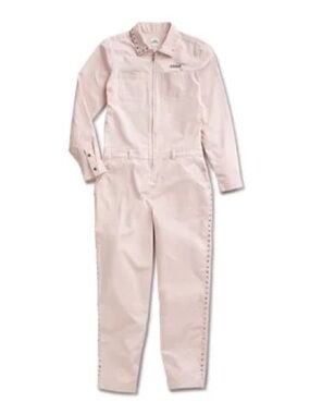 Vans x Sandy Liang Women’s Jumpsuit Boiler Suit Small NYC Zip Code Blush. small